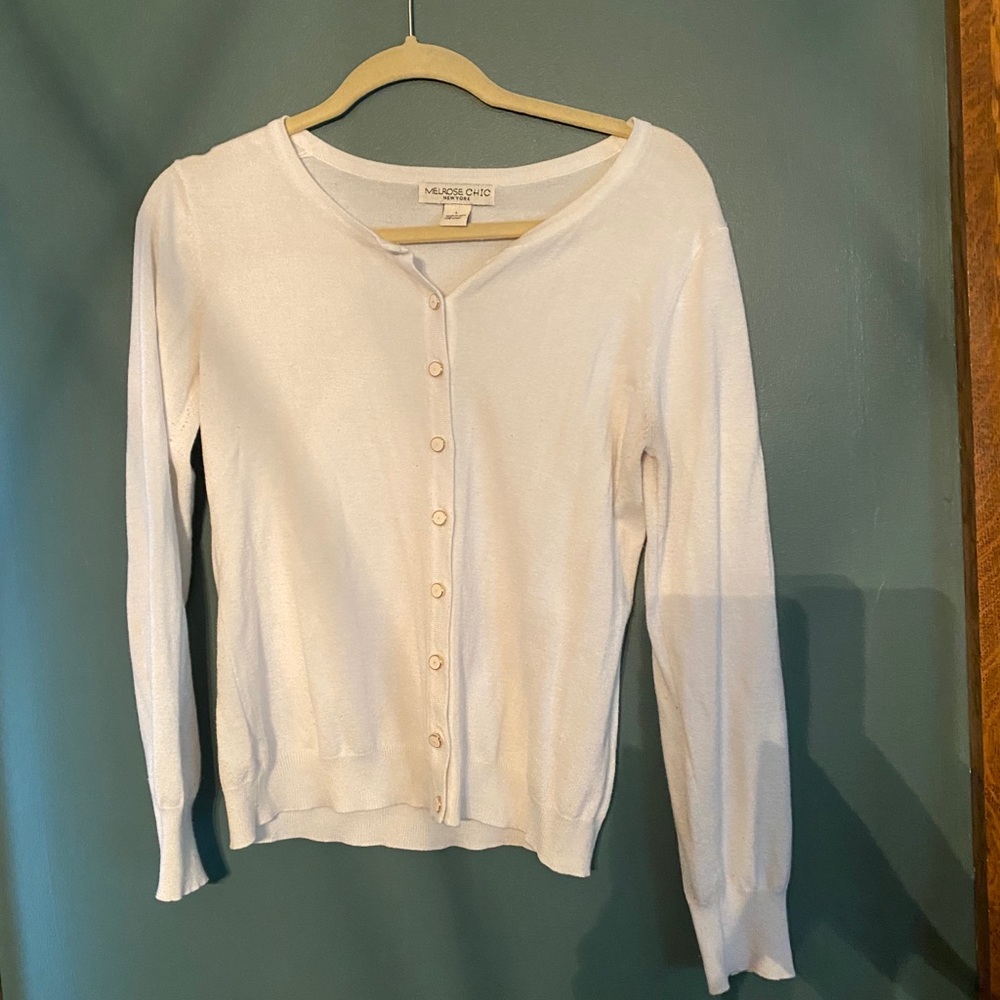 Button up sweater